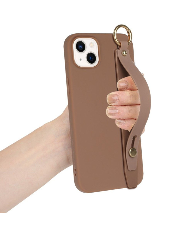 Coque iPhone 14 Strap en silicone