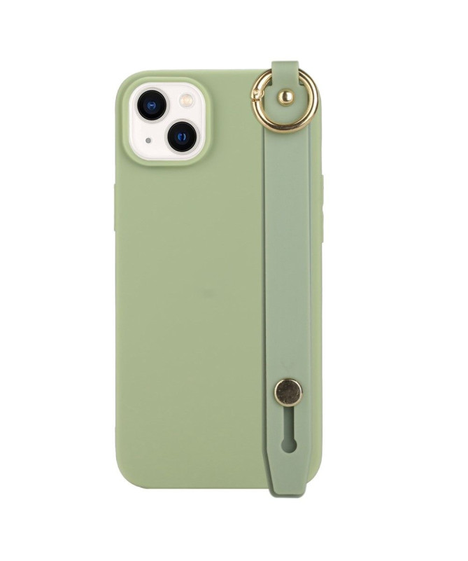 Coque iPhone 14 Strap en silicone