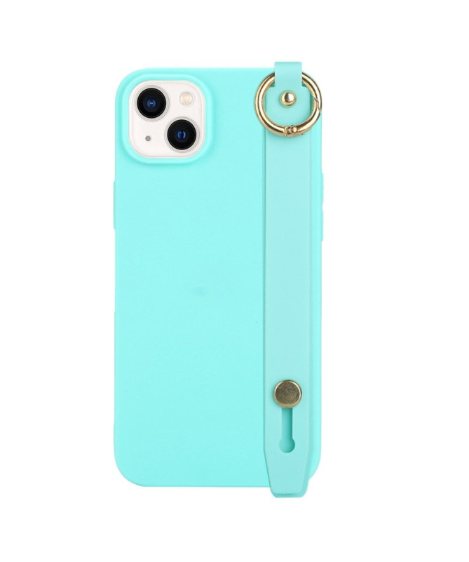 Coque iPhone 14 Strap en silicone