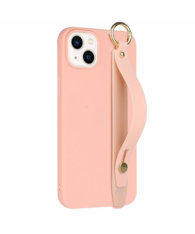 Coque iPhone 14 Strap en silicone