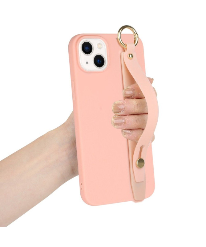 Coque iPhone 14 Strap en silicone