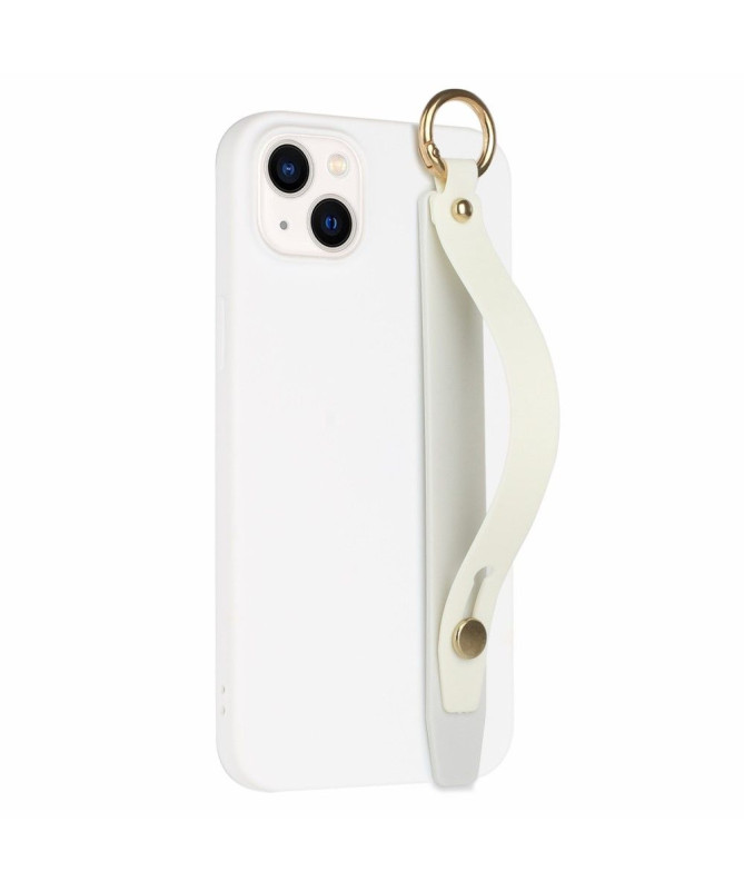 Coque iPhone 14 Strap en silicone