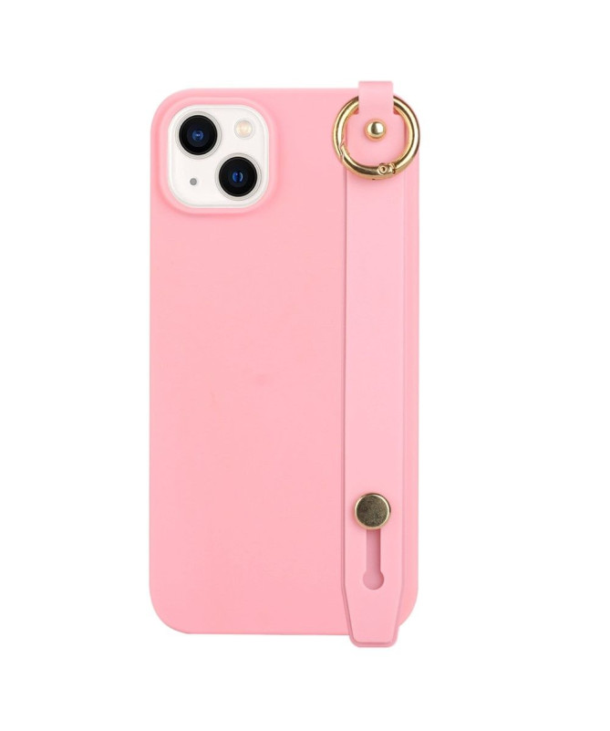 Coque iPhone 14 Strap en silicone