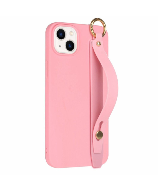 Coque iPhone 14 Strap en silicone