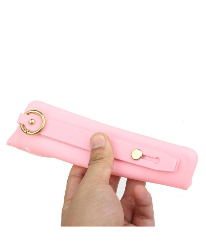 Coque iPhone 14 Strap en silicone