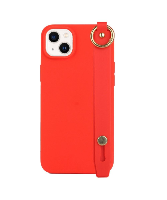 Coque iPhone 14 Strap en silicone