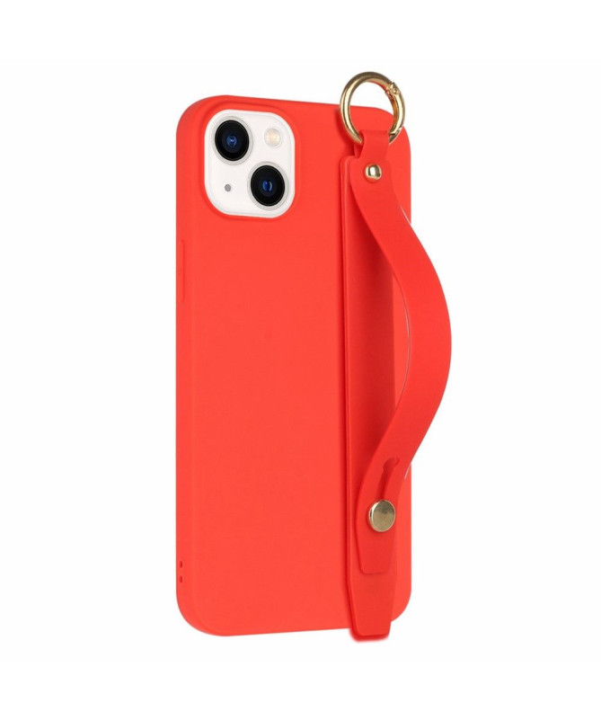 Coque iPhone 14 Strap en silicone