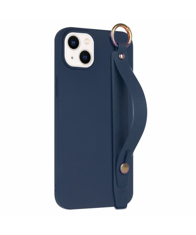 Coque iPhone 14 Strap en silicone