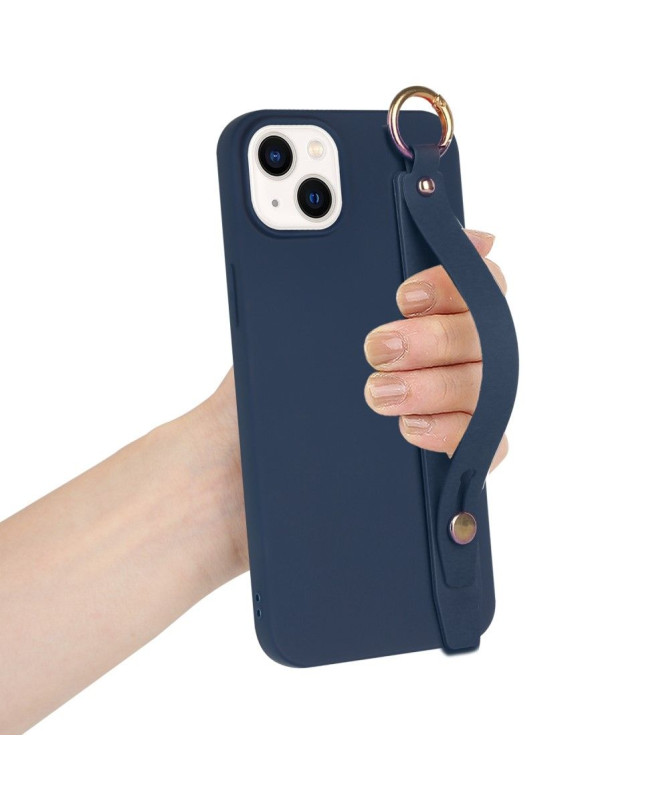 Coque iPhone 14 Strap en silicone