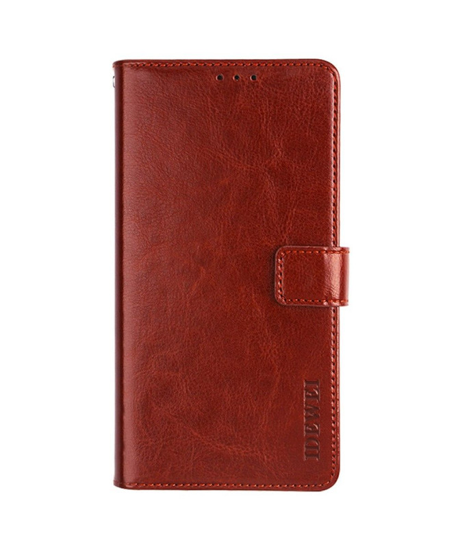 Housse iPhone 14 IDEWEI Folio Effet Cuir