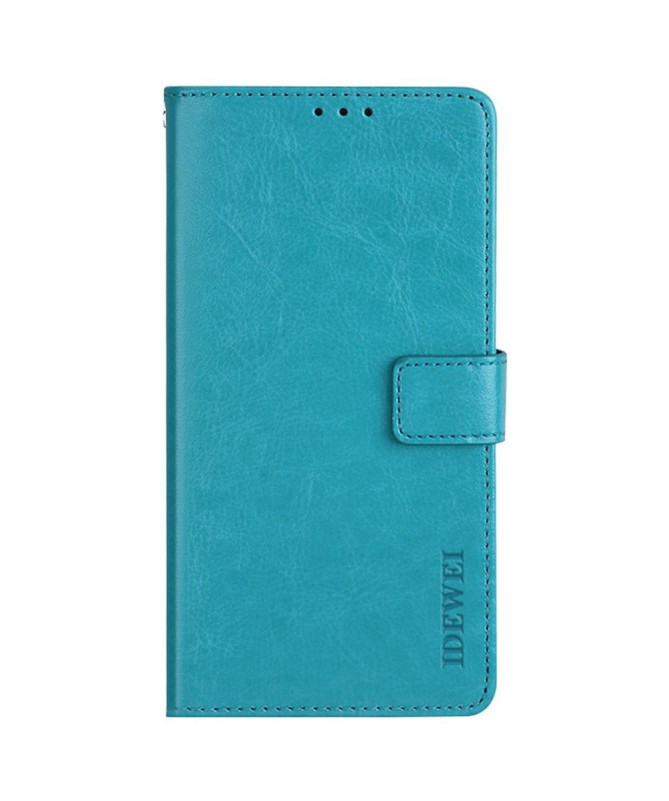 Housse iPhone 14 IDEWEI Folio Effet Cuir