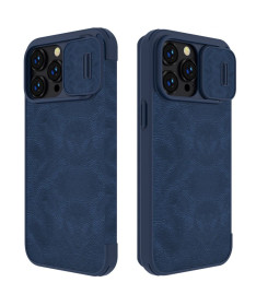 Housse iPhone 14 Pro Max Qin Series avec cache objectifs