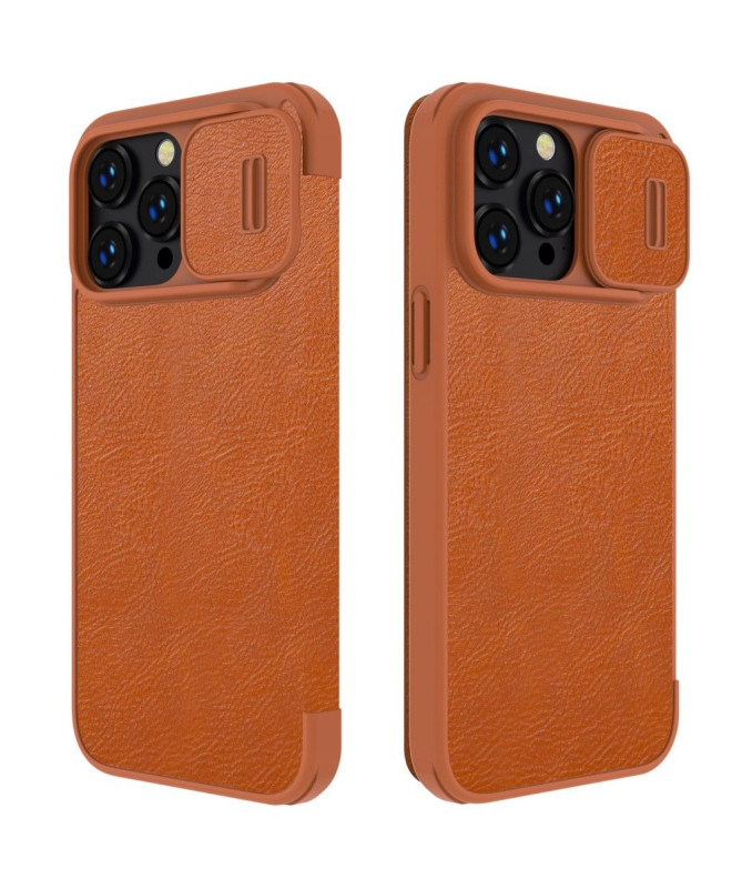 Housse iPhone 14 Pro Max Qin Series avec cache objectifs