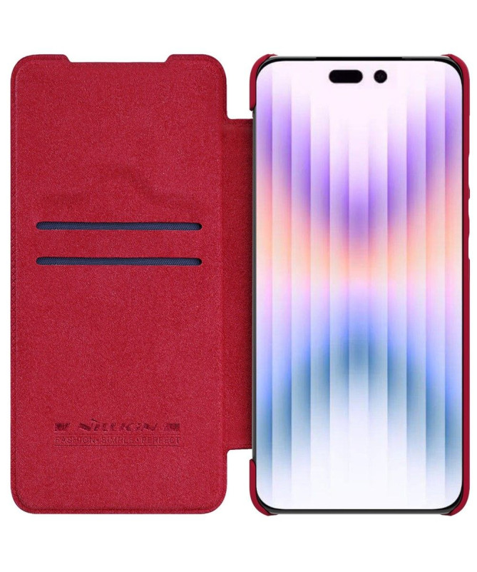 Housse iPhone 14 Pro Max Qin Series avec cache objectifs
