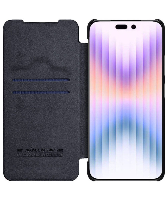 Housse iPhone 14 Pro Max Qin Series avec cache objectifs