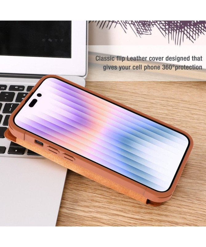Housse iPhone 14 Pro Max Qin Series avec cache objectifs
