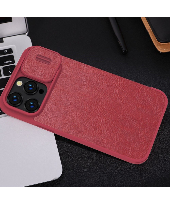 Housse iPhone 14 Pro Max Qin Series avec cache objectifs