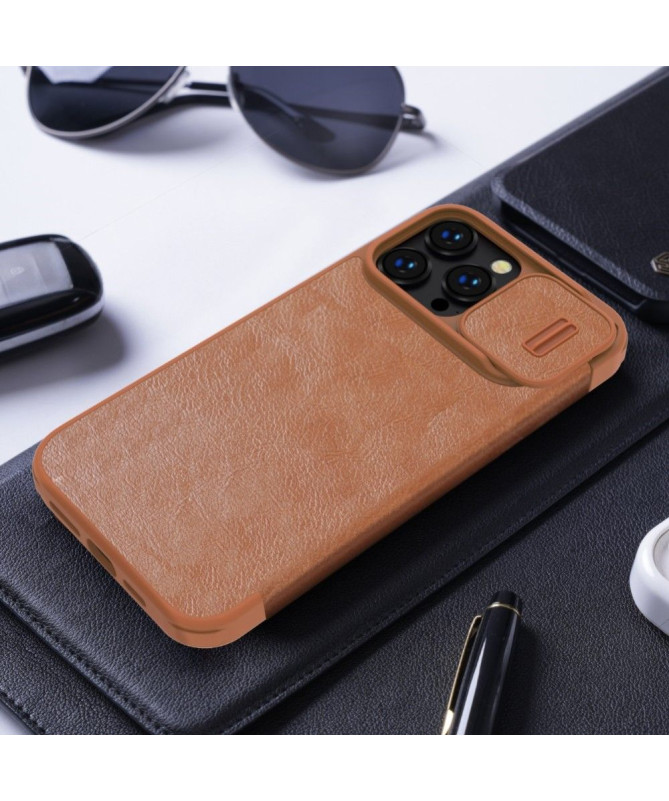 Housse iPhone 14 Pro Max Qin Series avec cache objectifs