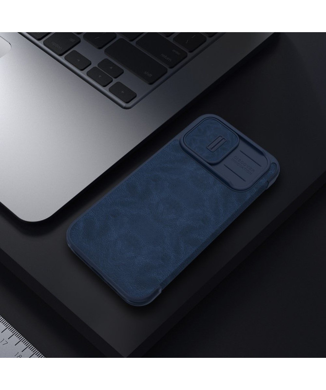 Housse iPhone 14 Pro Max Qin Series avec cache objectifs