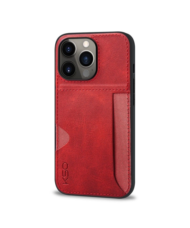 Coque iPhone 14 Pro KSQ Style-D Porte-Carte