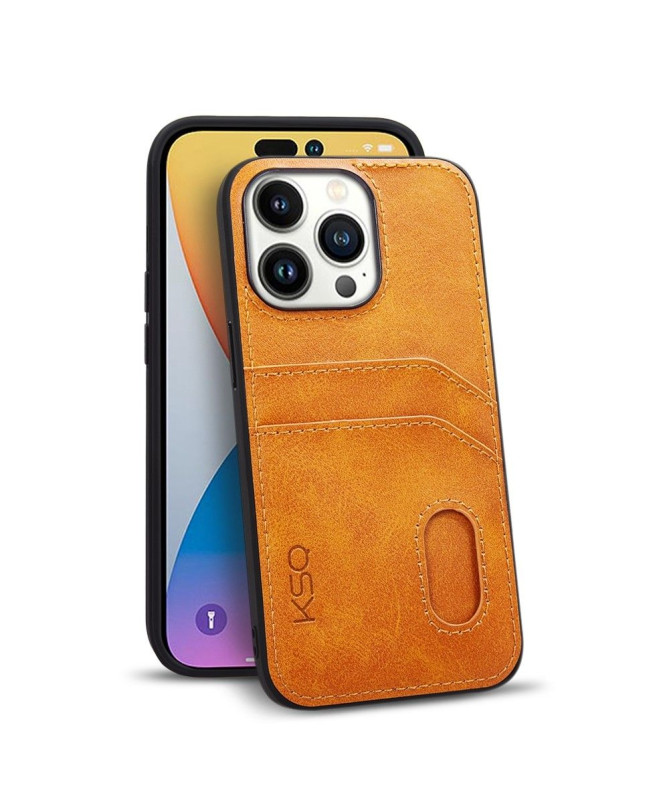 Coque iPhone 14 Pro KSQ Style-C Porte-Cartes