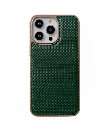 Coque iPhone 14 Pro Cuir Texturé