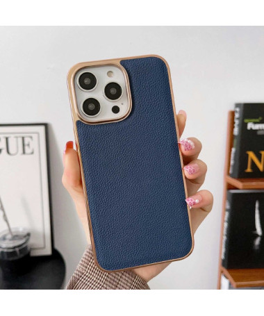 Coque iPhone 14 Pro Cuir Grainé