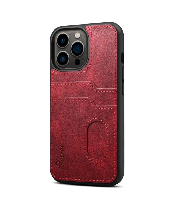 Coque iPhone 14 Pro Max coutures porte-cartes