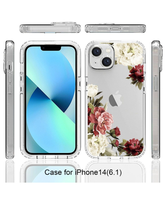 Coque iPhone 14 / 13 Fleurs Vives