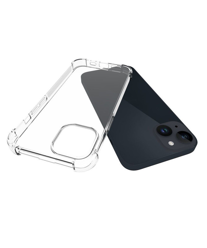 iPhone 15 - Coque transparente angles renforcés