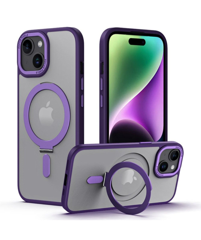 Coque iPhone 15 Plus Matte avec Support