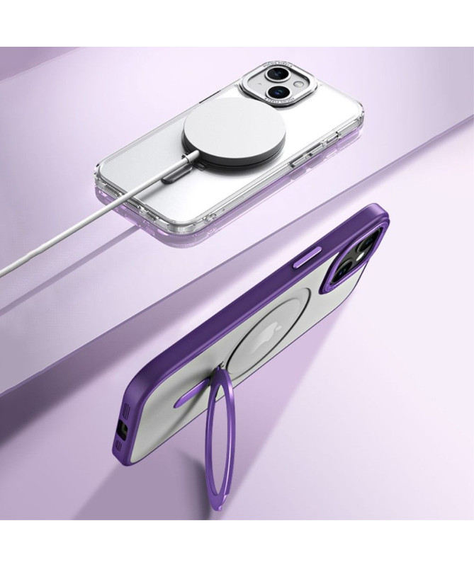 Coque iPhone 15 Plus Matte avec Support