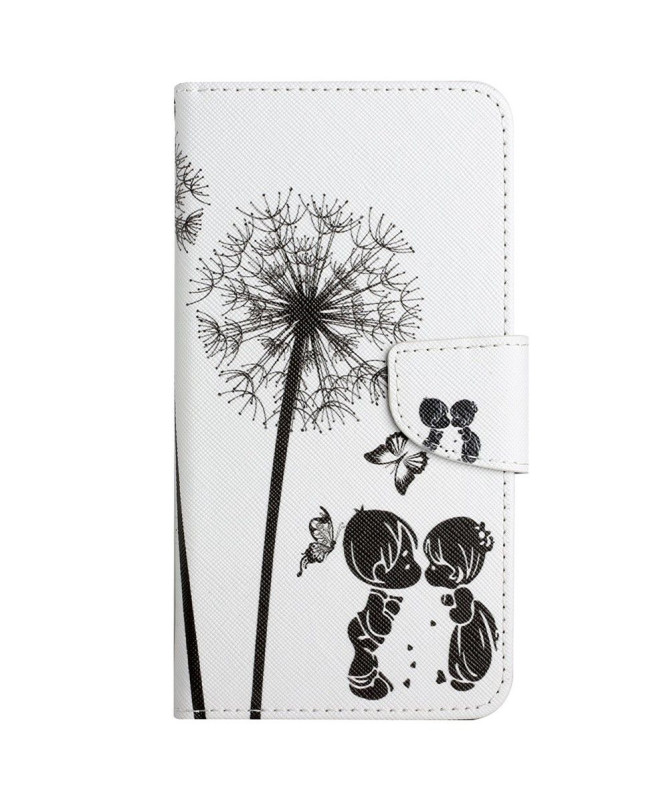 Housse iPhone 15 Pro Max Couple et pissenlits