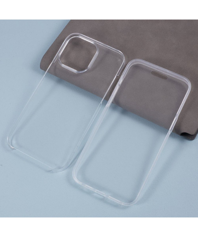 Coque iPhone 15 Pro Max Avant et Arrière Transparent