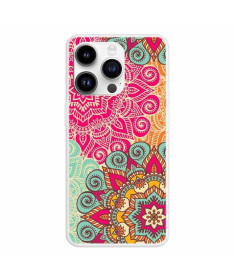 Coque iPhone 15 Pro Max Mandala Rétro