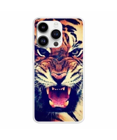 Coque iPhone 15 Pro Max Tigre Féroce