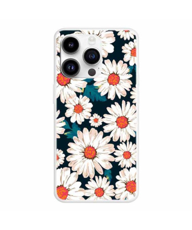 Coque iPhone 15 Pro Max Marguerites