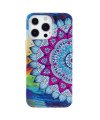 Coque iPhone 15 Pro Max Luminous Mandala Coloré