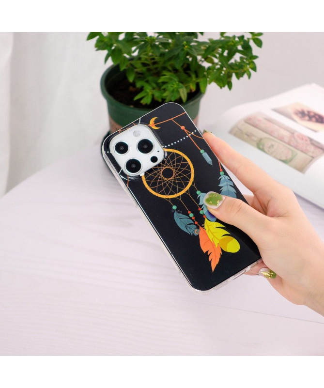 Coque iPhone 15 Pro Max Luminous Attrape Rêves