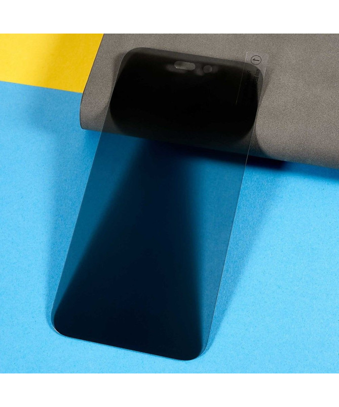 Verre trempé et filtre de confidentialité pour iPhone 15 Pro