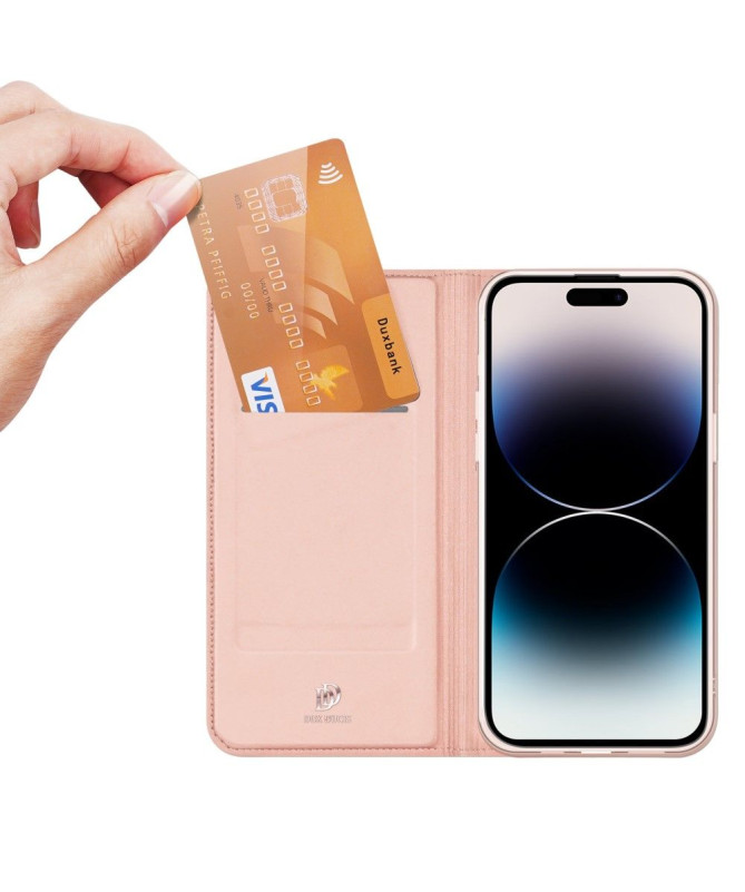Étui iPhone 15 Pro Business Effet Satiné