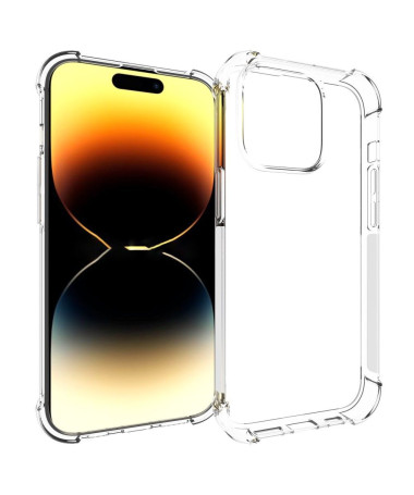 Coque iPhone 15 Pro transparente angles renforcés