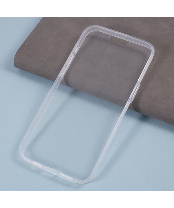 Coque iPhone 15 Pro Avant et Arrière Transparent