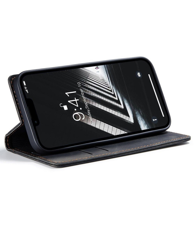 Housse iPhone 15 Pro Golias imitation cuir