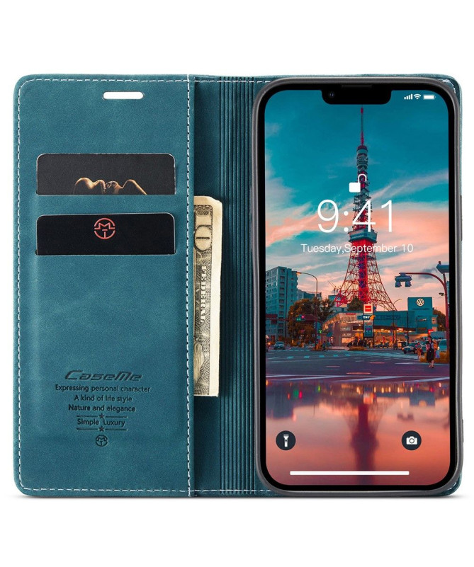 Housse iPhone 15 Pro Golias imitation cuir
