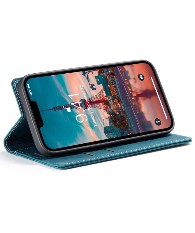 Housse iPhone 15 Pro Golias imitation cuir