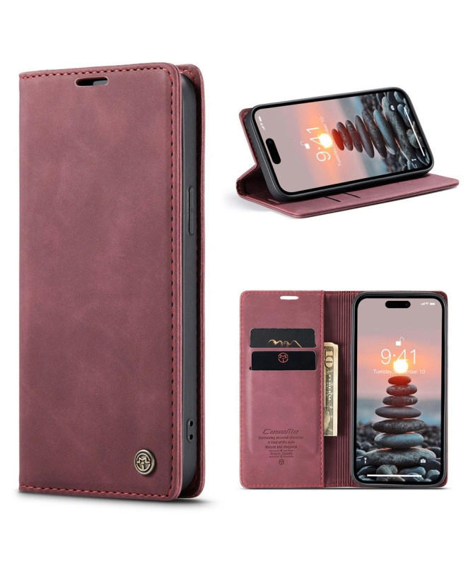 Housse iPhone 15 Pro Golias imitation cuir