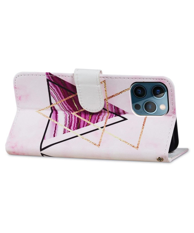 Housse iPhone 15 Pro Design Triangles