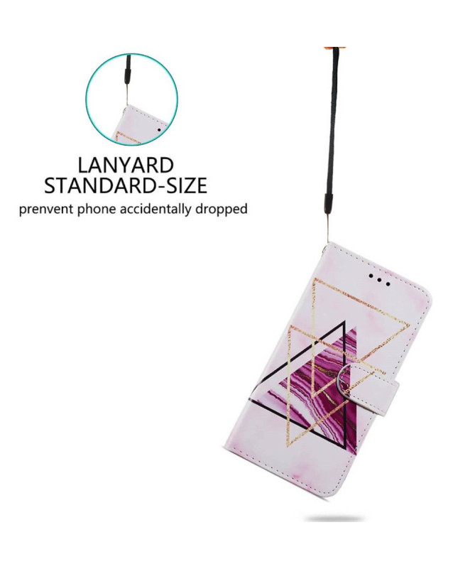 Housse iPhone 15 Pro Design Triangles