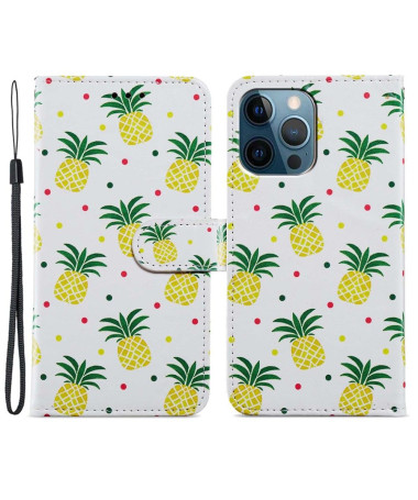 Housse iPhone 15 Pro Ananas